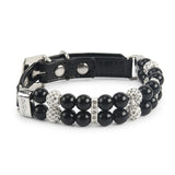 Pearl Pet Collar Artificial Pearls Rhinestone Pet Collar