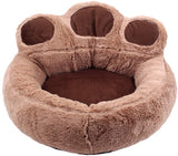 Cute Paw Pet Warm Bed Lovely  Soft Material