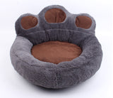 Cute Paw Pet Warm Bed Lovely  Soft Material