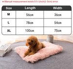 Long Soft Plush Pet Blanket Double Thickness