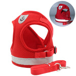 Breathable and Adjustable Cat Harness And Leash;  Escape Proof