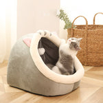 New Pet Products Cute Cat House  Kitten Cave Sleeping Bed Accessories  Small Dog