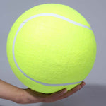 9.5 Inches Dog Tennis Ball Giant Pet Toy Tennis Ball Dog Chew Toy Signature Mega Jumbo Toy Ball For Pet Supplies .