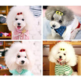 5pcs Dog Hair Clips;  Sunglass Hairpins;  Hair Barrette;  Heart Shape Pet Hair Clips for Pets
