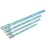 Leather Pet Collar Spiked Studded  Pet Necklace For Small Medium Large Dogs Cats