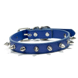 Leather Pet Collar Spiked Studded  Pet Necklace For Small Medium Large Dogs Cats