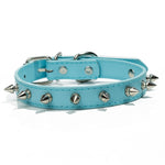 Leather Pet Collar Spiked Studded  Pet Necklace For Small Medium Large Dogs Cats