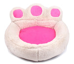 Cute Paw Pet Warm Bed Lovely  Soft Material