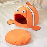 Cats Sleeping Bed /Cave   Lovely Fish Kitten Tent