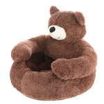 "Huggable"  Pet Bed;   Ultra Soft  Plush Bear or Plush Panda   Warm Sleeping Bed Pet Products