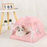 Pet Tent Bed /Cats House  Warm Cushions l Kitten / Cat Tents