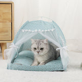 Pet Tent Bed /Cats House  Warm Cushions l Kitten / Cat Tents