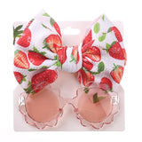 2Pcs/Set Pet Dog Headband and Sunglasses