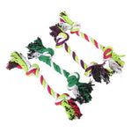 16/29CM Dog  Knot Rope Chew Toy for Small, Medium, and Large Dogs Durable Braided,  Teeth Cleaning