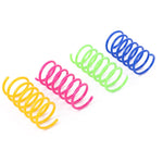 4/8/16/20pcs  Kitten/ Cat Toys Wide Durable Heavy Gauge  Colorful Springs   Springs Pet Life