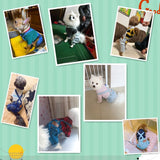 Denim Dog Clothes;  Overall Jeans;  Pet Jumpsuit