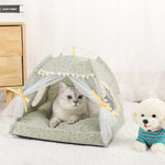 Pet Tent Bed /Cats House  Warm Cushions l Kitten / Cat Tents