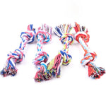 16/29CM Dog  Knot Rope Chew Toy for Small, Medium, and Large Dogs Durable Braided,  Teeth Cleaning