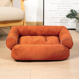 Mini Sofas for Pets  Plush Bedding Small-XL   Dog Sofa  Calming   Pet Supplies; Accessories