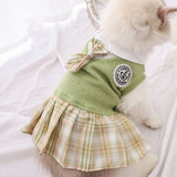 Knitted Pet Clothes;  Dog Dresses