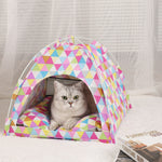 Pet Tent Bed /Cats House  Warm Cushions l Kitten / Cat Tents