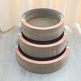 Round Cat Scratching Column;  Corrugated Cardboard Cat Scratching Board