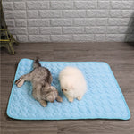 Dog Cooling Mat Small- Large Summer Pet Cold Bed for Pets  Durable Blanket Sofa  Ice Pad Blanket Pet Accessories