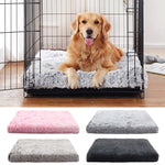 Plush Dog Bed with  Orthopedic Egg Crate Foam;  for Medium/ Large Dogs Super Soft Calming Dog Beds washable Removable pet bed Cushion