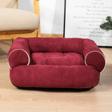 Mini Sofas for Pets  Plush Bedding Small-XL   Dog Sofa  Calming   Pet Supplies; Accessories