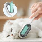 Creative Update Cat/ Dog Grooming Comb with Water Tank ; Double Sided Hair Removal Brush   Pet Supplies Accessories