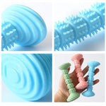 Pet Dog Chewing Toys Soft Rubber  Puppy Toy Bite Resistant Molar Tooth Cleaning Stick Dog Toys Accessories