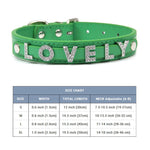 (Free Bling Rhinestone Letter)  Custom Pet Cat/Dog Collar Leather Collars For Small-X_Large  Dogs and Cats