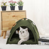 Pet Tent Bed /Cats House  Warm Cushions l Kitten / Cat Tents