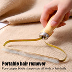 Pet Hair Remover Portable Manual Scraper Lint Cleaner Sticky Brush