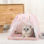 Pet Tent Bed /Cats House  Warm Cushions l Kitten / Cat Tents