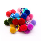 20/30PCS Fashion Pet Hair Accessories Colourful Plush Ball Shape Pets Grooming Bows Products for Medium Small Dog Cats Supplies