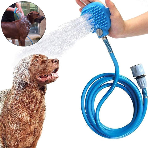 Big Head Silicone Bath Brush for Dogs and Cats