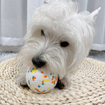 Toy Ball for Your Pet;   Light Chew Rubber Ball High Elastic Bite Resistance