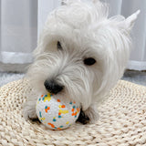 Toy Ball for Your Pet;   Light Chew Rubber Ball High Elastic Bite Resistance