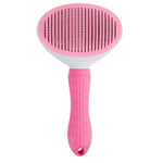 Pet Brush; Remove Pet Hair;   Non-slip Grooming Brush Stainless Steel