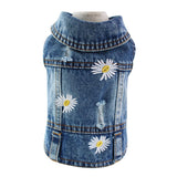 XS-2XL Denim Dog Clothes