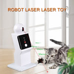 Cat Interactive Toy; LED Laser Fun Toy 360 Rotating