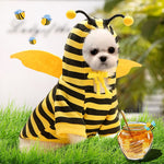 Bee Pet Outfit; Fleece