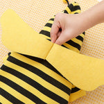 Bee Pet Outfit; Fleece