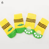 Soft Puppy Knit Socks; Anti Slip; Skid