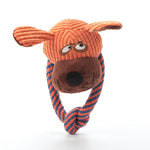 Corduroy / Animal Shape Plush/Squeaky  Dog Toys