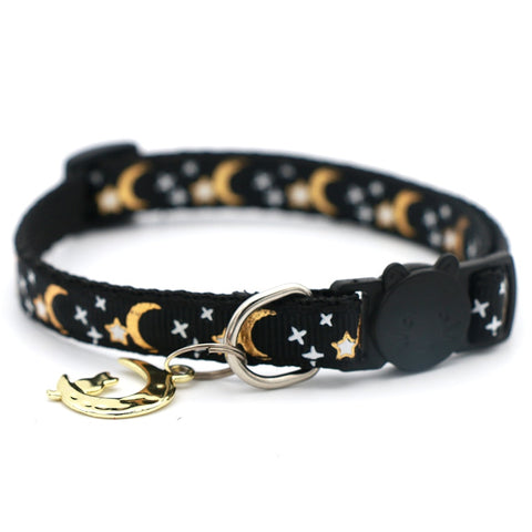 Star Collar  for Cat /Dog Safety Clasp ;Reflective Collar