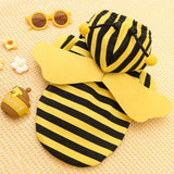 Bee Pet Outfit; Fleece