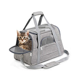 Soft Pet Carriers  with Locking Safety Zippers