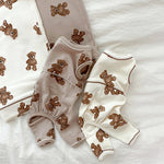 Cute Pet Casual Wear ;   Teddy Bear Cotton Onesie